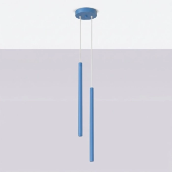 Pastelo 2 lampa wisząca 2xG9 błękitna SL.2150