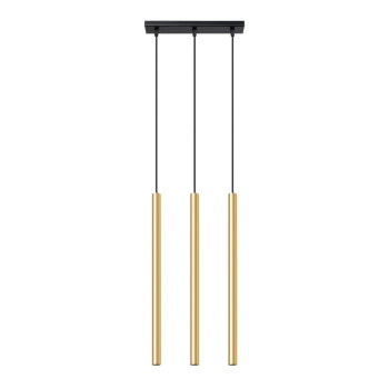 Pastelo 3L lampa wisząca 3xG9 złoty połysk SL.1196 Sollux Lighting