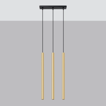 Pastelo 3L lampa wisząca 3xG9 złoty połysk SL.1196