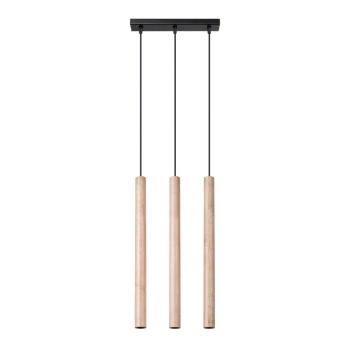 Pastelo 3L lampa wisząca 3xG9 drewno SL.1267 Sollux Lighting