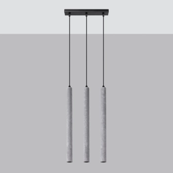 Pastelo 3L lampa wisząca 3xG9 beton SL.1272