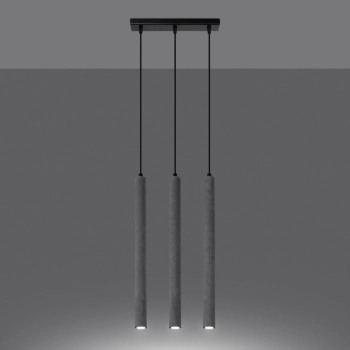 Pastelo 3L lampa wisząca 3xG9 beton SL.1272