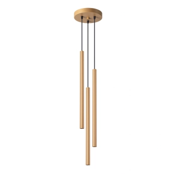 Pastelo 3P lampa wisząca 3xG9 złota SL.1172 Sollux Lighting