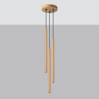 Pastelo 3P lampa wisząca 3xG9 złota SL.1172