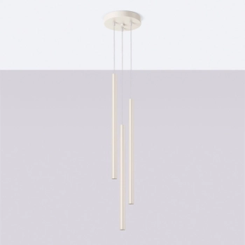 Pastelo 3P lampa wisząca 3xG9 beżowa SL.1515