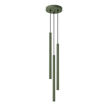 Pastelo 3P lampa wisząca 3xG9 zielona oliwka SL.1521 Sollux Lighting