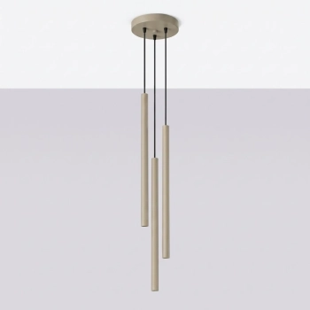 Pastelo 3P lampa wisząca 3xG9 taupe SL.2119