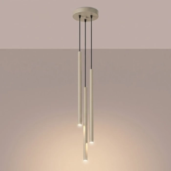 Pastelo 3P lampa wisząca 3xG9 taupe SL.2119