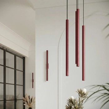 Pastelo 3P lampa wisząca 3xG9 burgund SL.2123