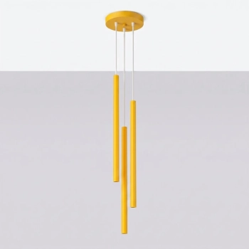 Pastelo 3P lampa wisząca 3xG9 żółta SL.2139