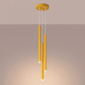 Pastelo 3P lampa wisząca 3xG9 żółta SL.2139