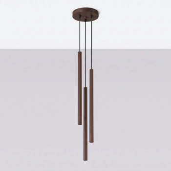 Pastelo 3P lampa wisząca 3xG9 brązowa SL.2147