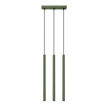 Pastelo 3 lampa wisząca 3xG9 zielona oliwka SL.1520 Sollux Lighting