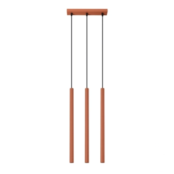 Pastelo 3 lampa wisząca 3xG9 ochra czerwona SL.1526 Sollux Lighting