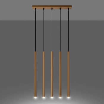 Pastelo 5L lampa wisząca 5xG9 złota SL.1173