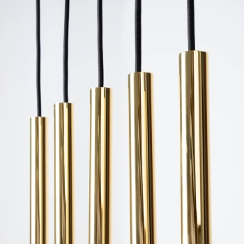 Pastelo 5L lampa wisząca 5xG9 złoty połysk SL.1198