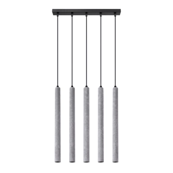 Pastelo 5L lampa wisząca 5xG9 beton SL.1274 Sollux Lighting