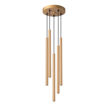 Pastelo 5P lampa wisząca 5xG9 złota SL.1174 Sollux Lighting