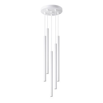 Pastelo 5P lampa wisząca 5xG9 biała SL.1175 Sollux Lighting