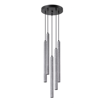 Pastelo 5P lampa wisząca 5xG9 beton SL.1275 Sollux Lighting