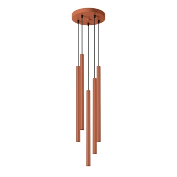 Pastelo 5P lampa wisząca 5xG9 ochra czerwona SL.1528 Sollux Lighting