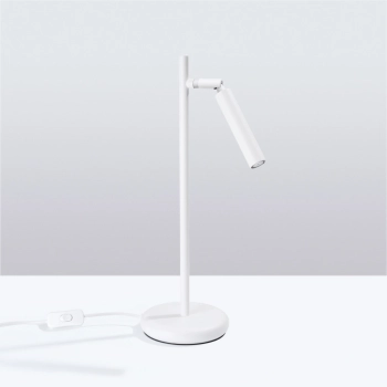 Pastelo lampa biurkowa 1xG9 biała SL.1468