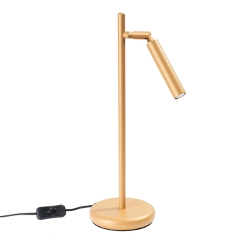 Pastelo lampa biurkowa 1xG9 złota SL.1470 Sollux Lighting