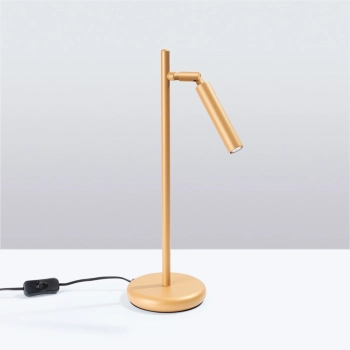 Pastelo lampa biurkowa 1xG9 złota SL.1470