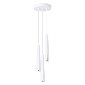 Prysm 3P lampa wisząca 3xG9 biała SL.1398 Sollux Lighting