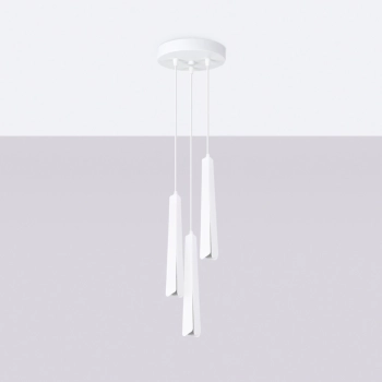 Prysm 3P lampa wisząca 3xG9 biała SL.1398