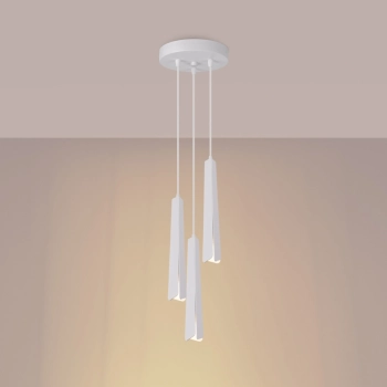 Prysm 3P lampa wisząca 3xG9 biała SL.1398