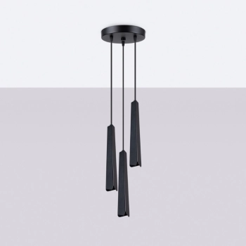 Prysm 3P lampa wisząca 3xG9 czarna SL.1401