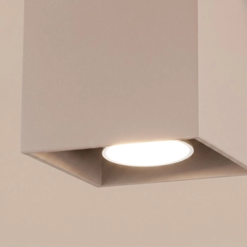 Quad 1 lampa sufitowa 1xGU10 taupe SL.2107