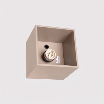 Quad 1 lampa sufitowa 1xGU10 taupe SL.2107