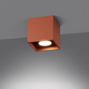 Quad 1 lampa sufitowa 1xGU10 ochra czerwona SL.2109