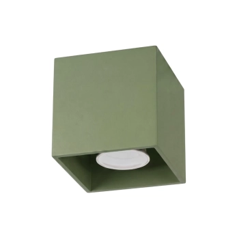 Quad 1 lampa sufitowa 1xGU10 zielona oliwka SL.2115 Sollux Lighting