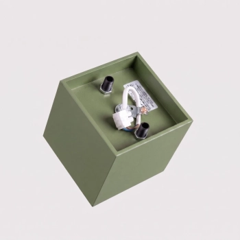 Quad 1 lampa sufitowa 1xGU10 zielona oliwka SL.2115