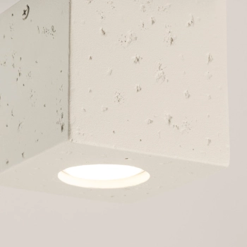Quad lampa sufitowa 1xGU10 beton, beżowa SL.1846