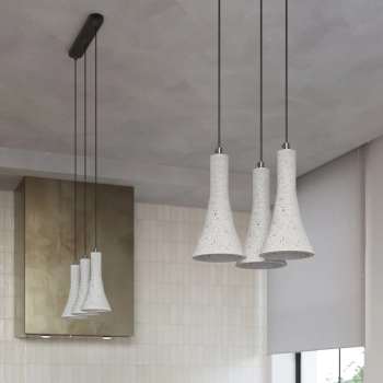 Rea 2 lampa wisząca 2xE14 beton SL.1224