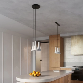 Rea 2 lampa wisząca 2xE14 beton SL.1224