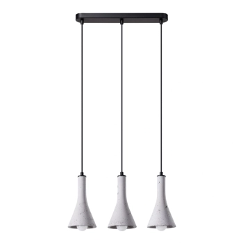 Rea 3L lampa wisząca 3xE14 beton SL.1225 Sollux Lighting