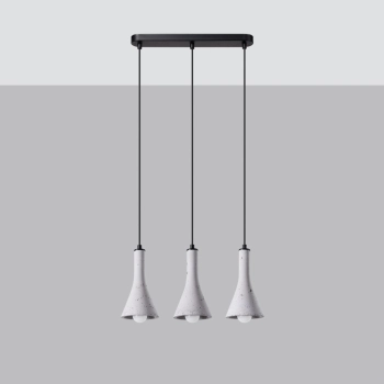 Rea 3L lampa wisząca 3xE14 beton SL.1225