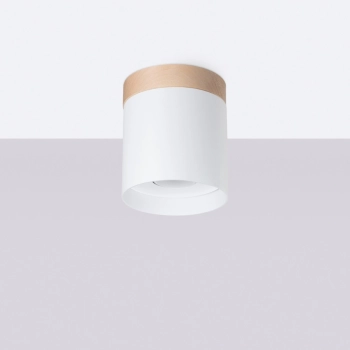 Rif lampa sufitowa 1xGU10 biała SL.1348