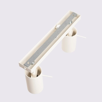 Ring 2 lampa sufitowa 2xGU10 beżowa SL.1495