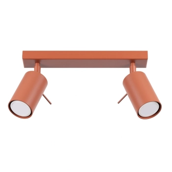 Ring 2 lampa sufitowa 2xGU10 ochra czerwona SL.1507 Sollux Lighting