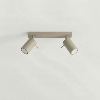 Ring 2 lampa sufitowa 2xGU10 taupe SL.2154