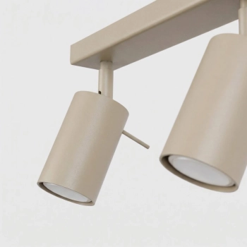 Ring 2 lampa sufitowa 2xGU10 taupe SL.2154