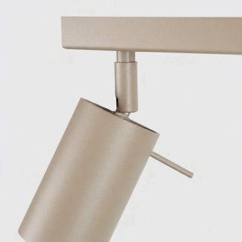 Ring 2 lampa sufitowa 2xGU10 taupe SL.2154