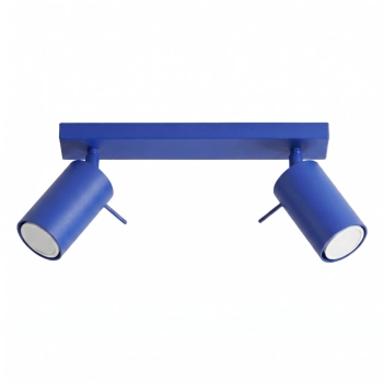 Ring 2 lampa sufitowa 2xGU10 ultramaryna SL.2166 Sollux Lighting