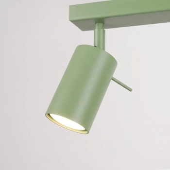 Ring 2 lampa sufitowa 2xGU10 szałwiowa SL.2178